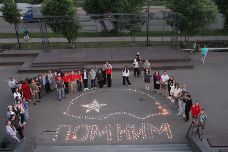 Венок Памяти и Огненная картина.