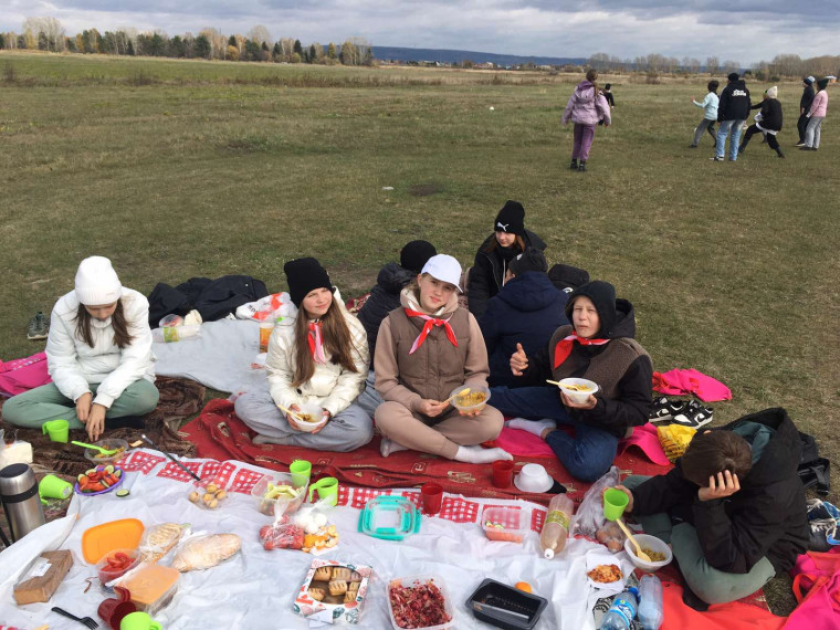 Классный поход прошёл успешно!.